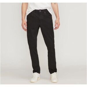 Everlane The Slim 4-Way Stretch Organic Jean | Uniform Black Sz 38x32